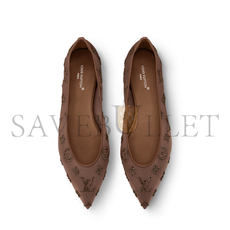 l0vis Vvtt0n gala flat ballerina 1aifun